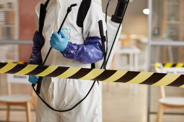 Professional Blood Cleanup technician working in Gladstone, MO